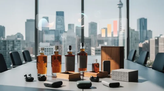 ML algorithm analyzing gift preferences data with Canadian business context