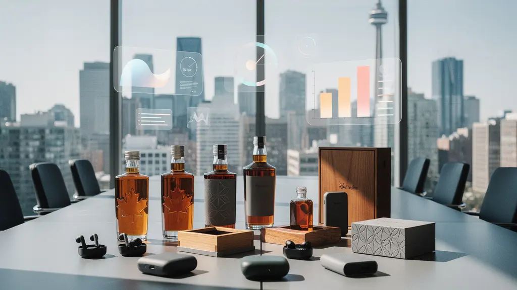 ML algorithm analyzing gift preferences data with Canadian business context