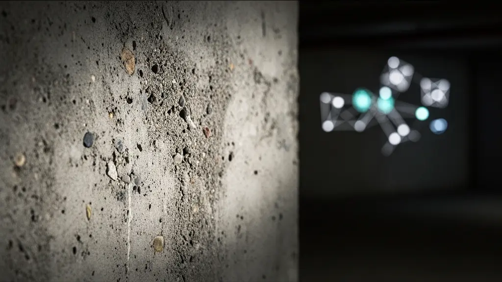 Mesh network nodes distributing WiFi signal through Canadian home basement