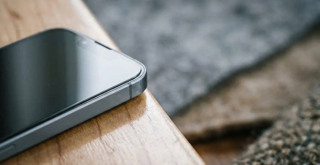 Minimalist composition showing single smartphone representing unified work-personal device policy